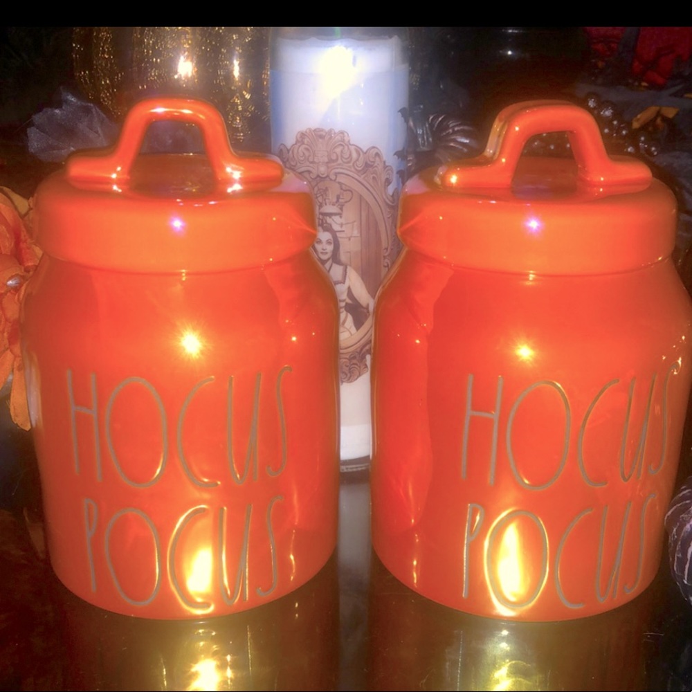 Hocus Pocus Baby Canister Orange Iridescent- New